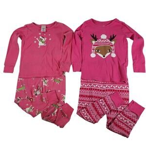 Toddler Pajamas Size 3T Two Piece PJ's Old Navy (good) + Gymboree (flawed)